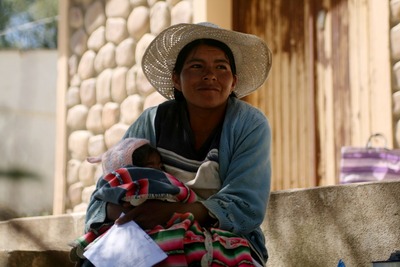 anzaldo, picture 15: mother and child. click on the image to go to the next picture
