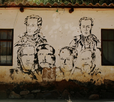 anzaldo, picture 7: history books. click on the image to go to the next picture