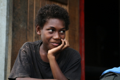 december, picture 9: boy, west kola'a. click on the image to go to the next picture