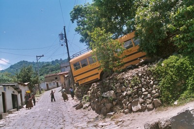 guatemala, picture 9: you know what would look good just there?. click on the image to go to the next picture