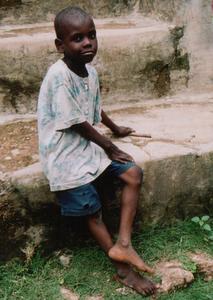 haitians, picture 4: boy. click on the image to go to the next picture