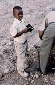 haitians, picture 5: boy. click on the image to go to the next picture