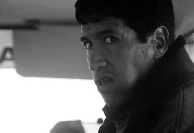 potosi, picture 2: chewing coca. click on the image to go to the next picture