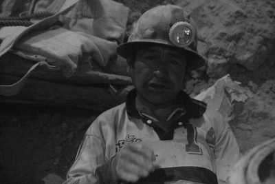 potosi, picture 4: miner. click on the image to go to the next picture
