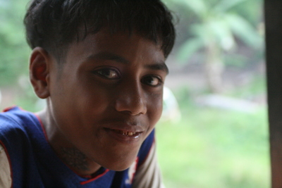 september, picture 11: boy, west kola'a. click on the image to go to the next picture