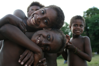 september, picture 8: boys, honiara. click on the image to go to the next picture