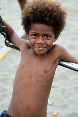 september, picture 9: boy, honiara. click on the image to go to the next picture