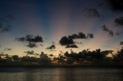 tuvalu, picture 25: sunset. this is the last picture in this set so click here to return home