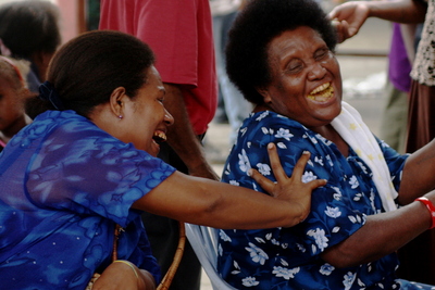 wedding, picture 2: joshing. click on the image to go to the next picture