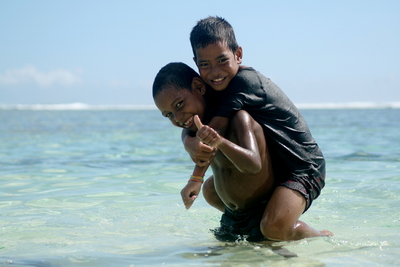 western, picture 32: kids, ghizo. this is the last picture in this set so click here to return home